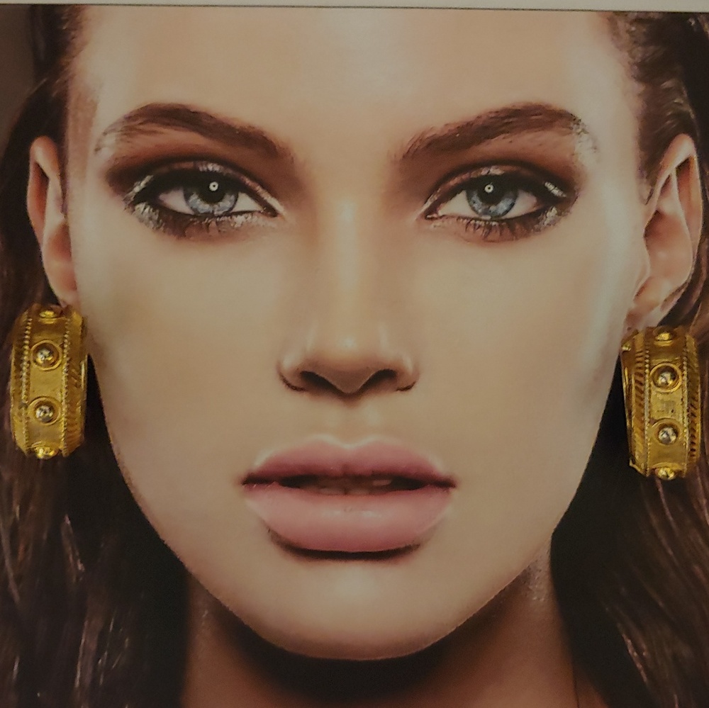 Vintage Lucien Piccard Gold Earrings